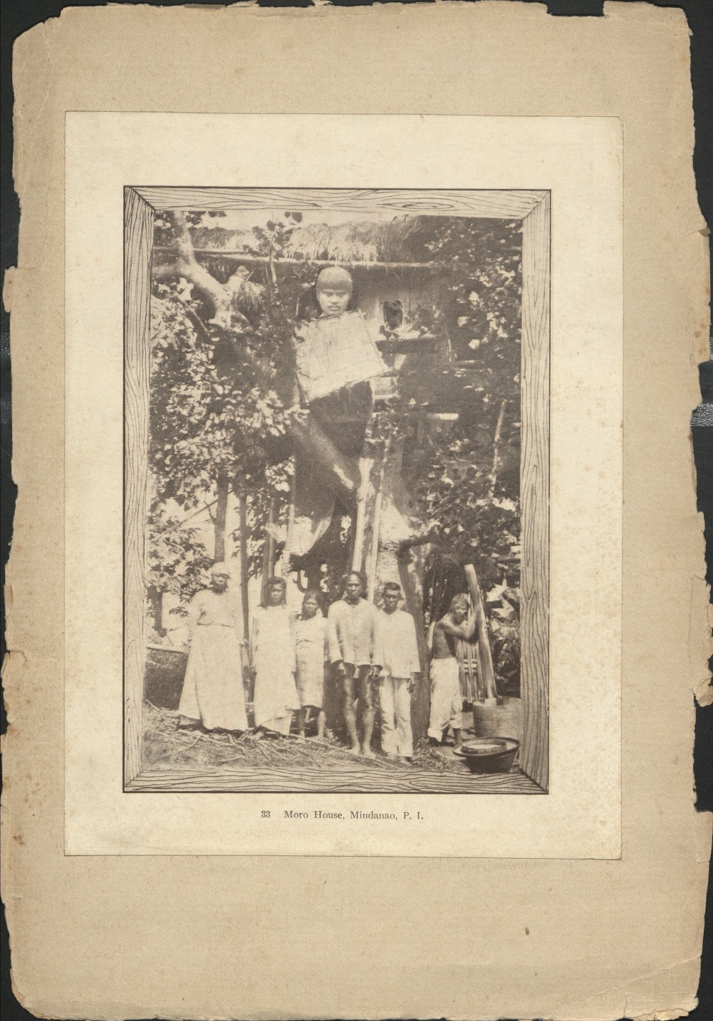 33. Moro house, Mindanao, P. I.
