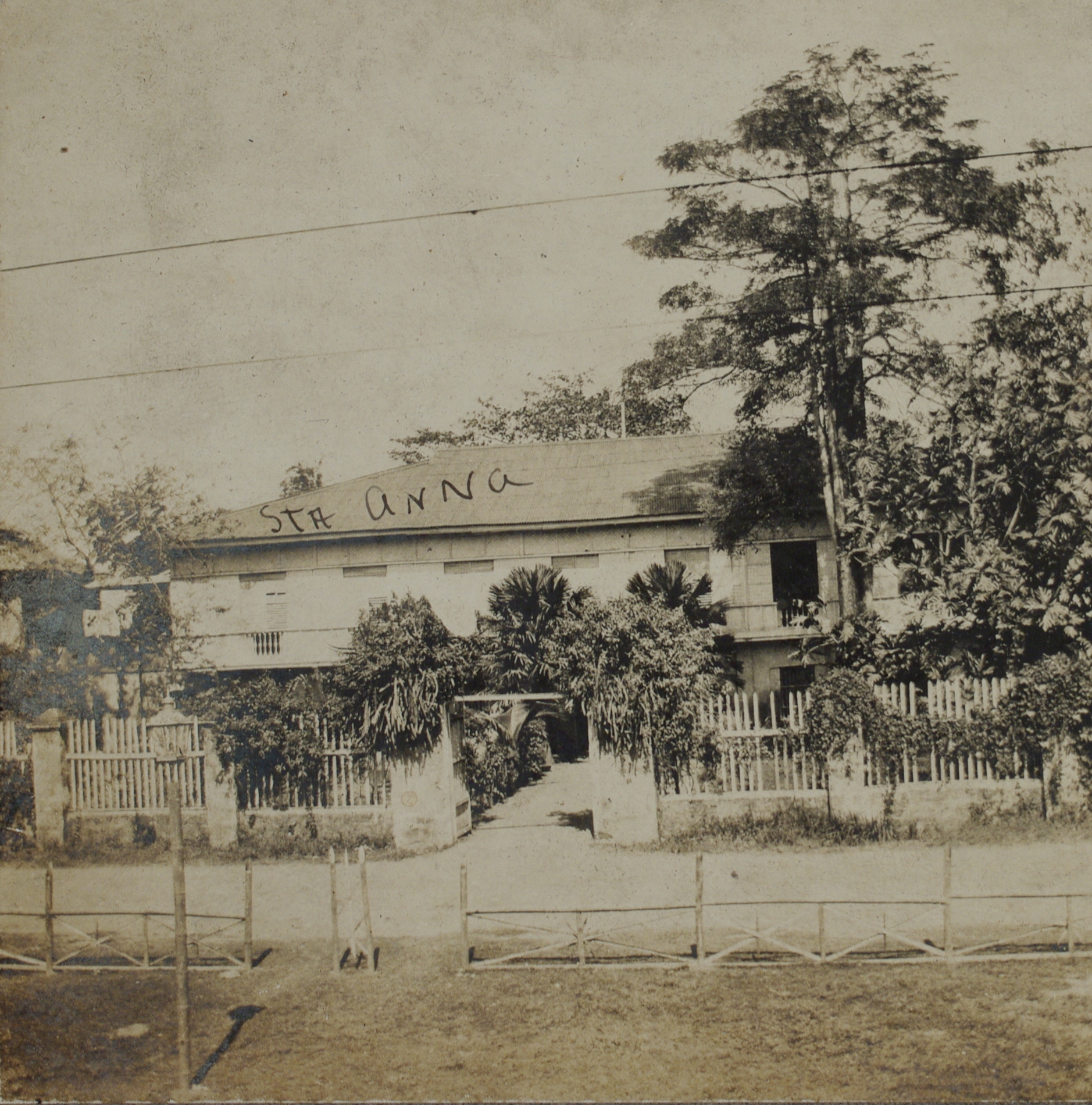 Sta. Anna [Santa Ana – Headquarters building?].