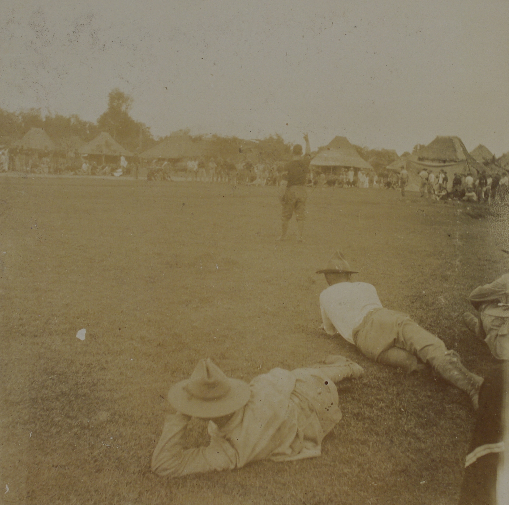 4th Infantry ball game, Xmas 1899.