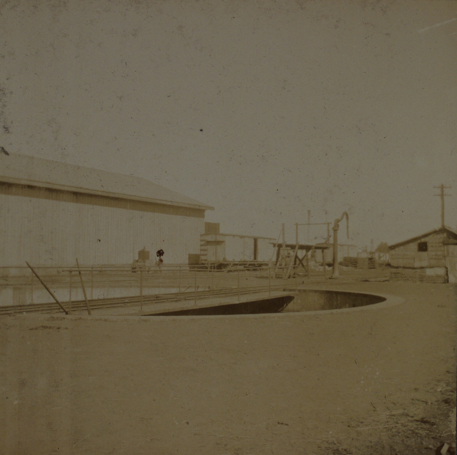 [Untitled – Rail yard repair shop?].