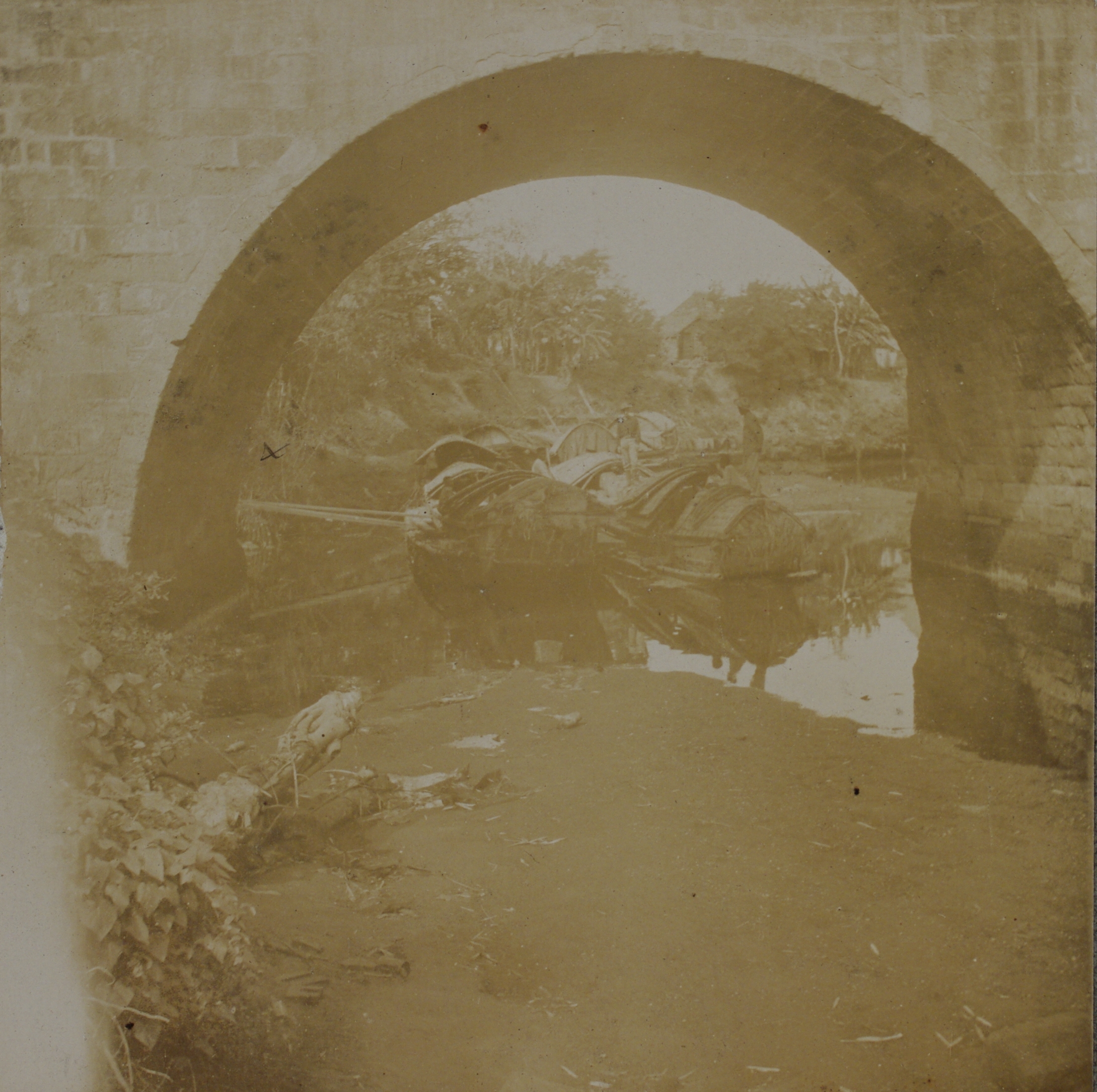 Under [Imus] bridge.