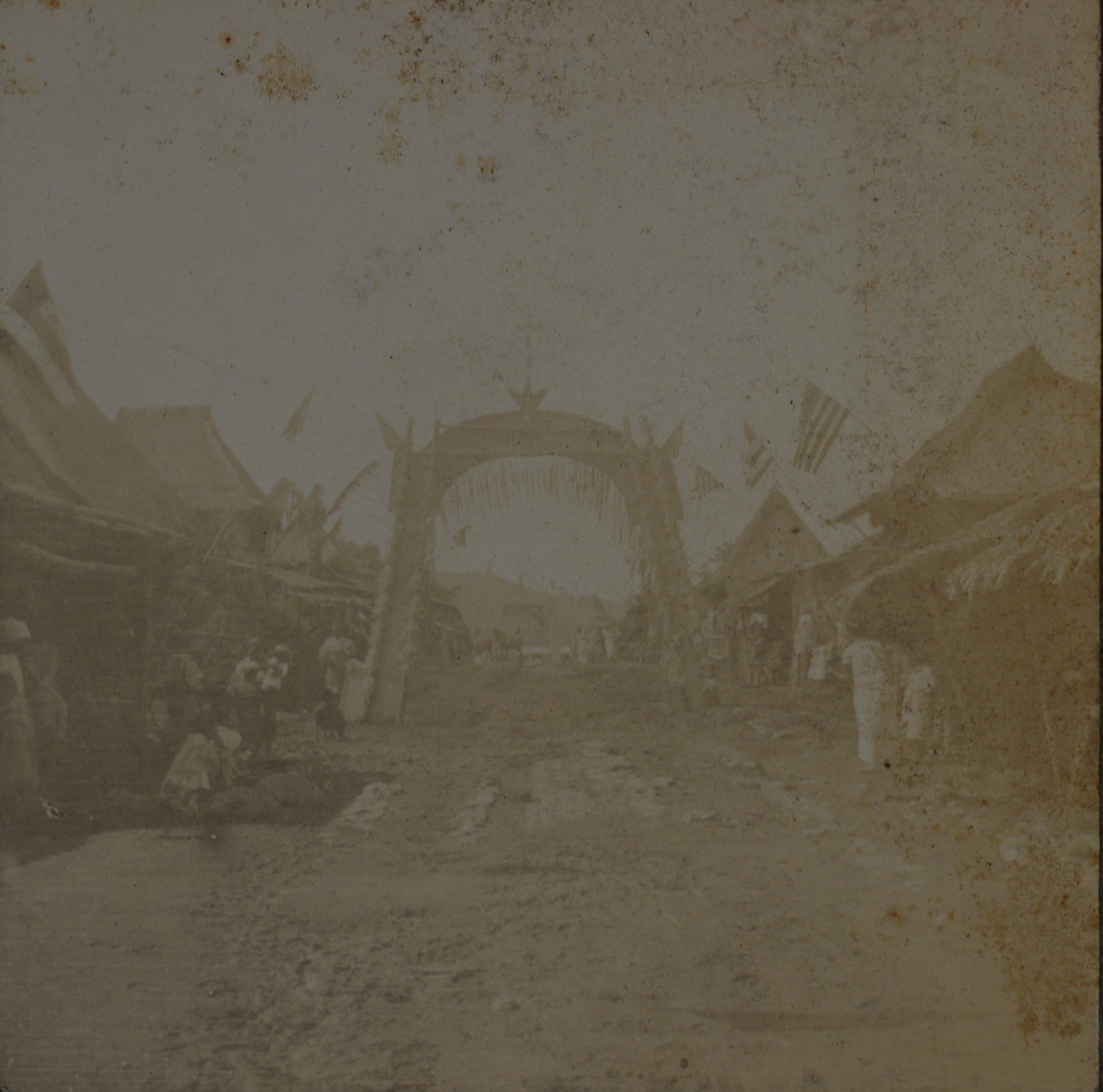 Imus [Festival decorations?].