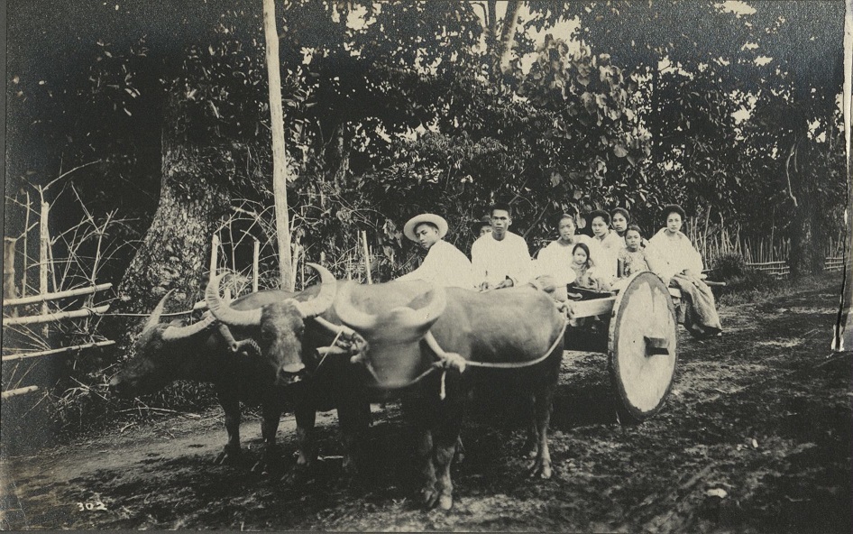 Carriage folk in Pro. [Province] of Albay.