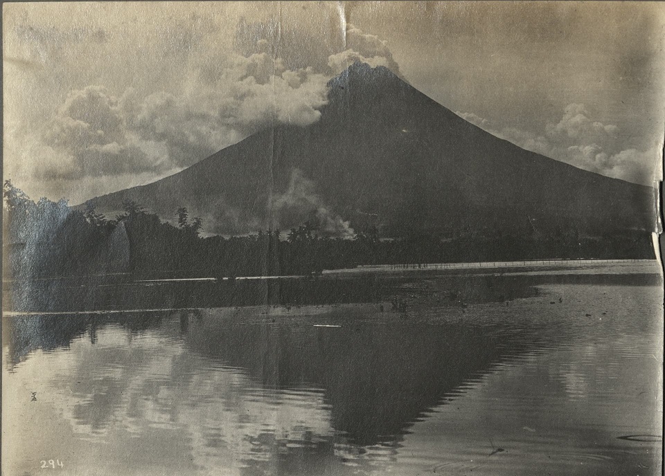 Volcano of Mayon – 10,000 ft. high. Legaspi is situated on east & Tabaco on west side.