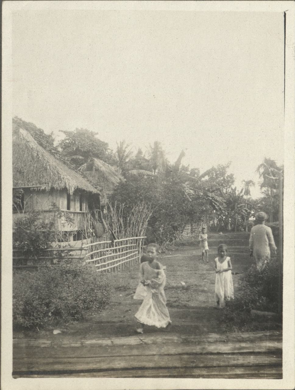 Village scene.
