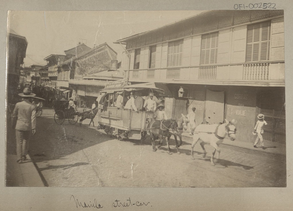 Manila streetcar.