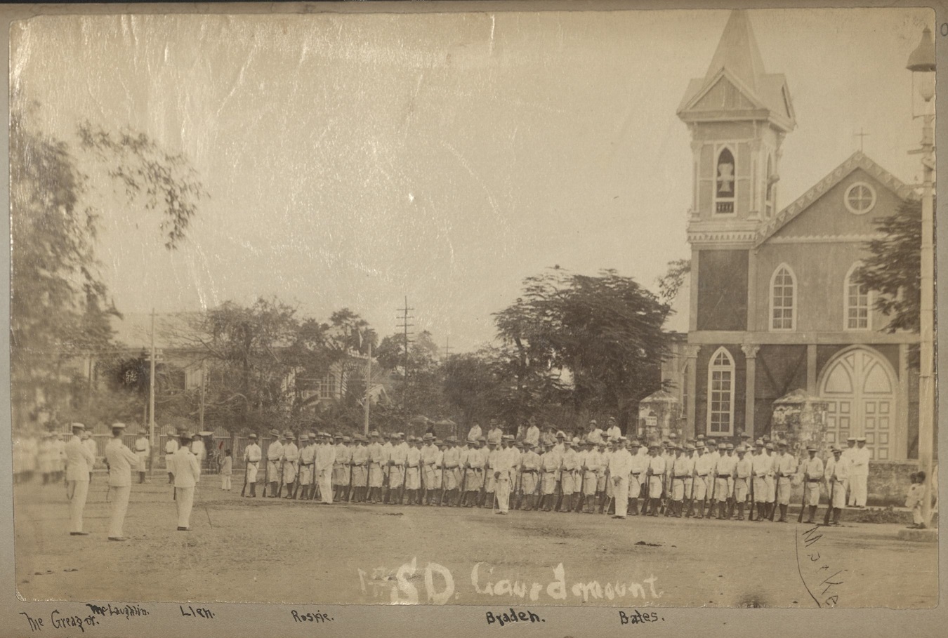 1st S.D. [South Dakota] Guardmount.