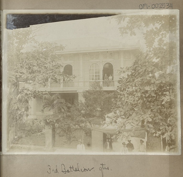 3rd Battalion qtrs [quarters].