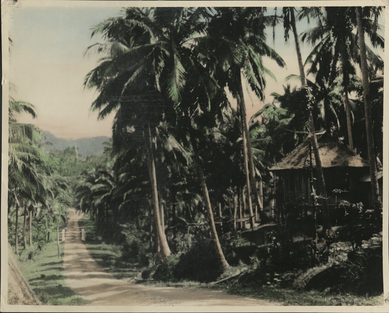 [Untitled – Rural road and house].