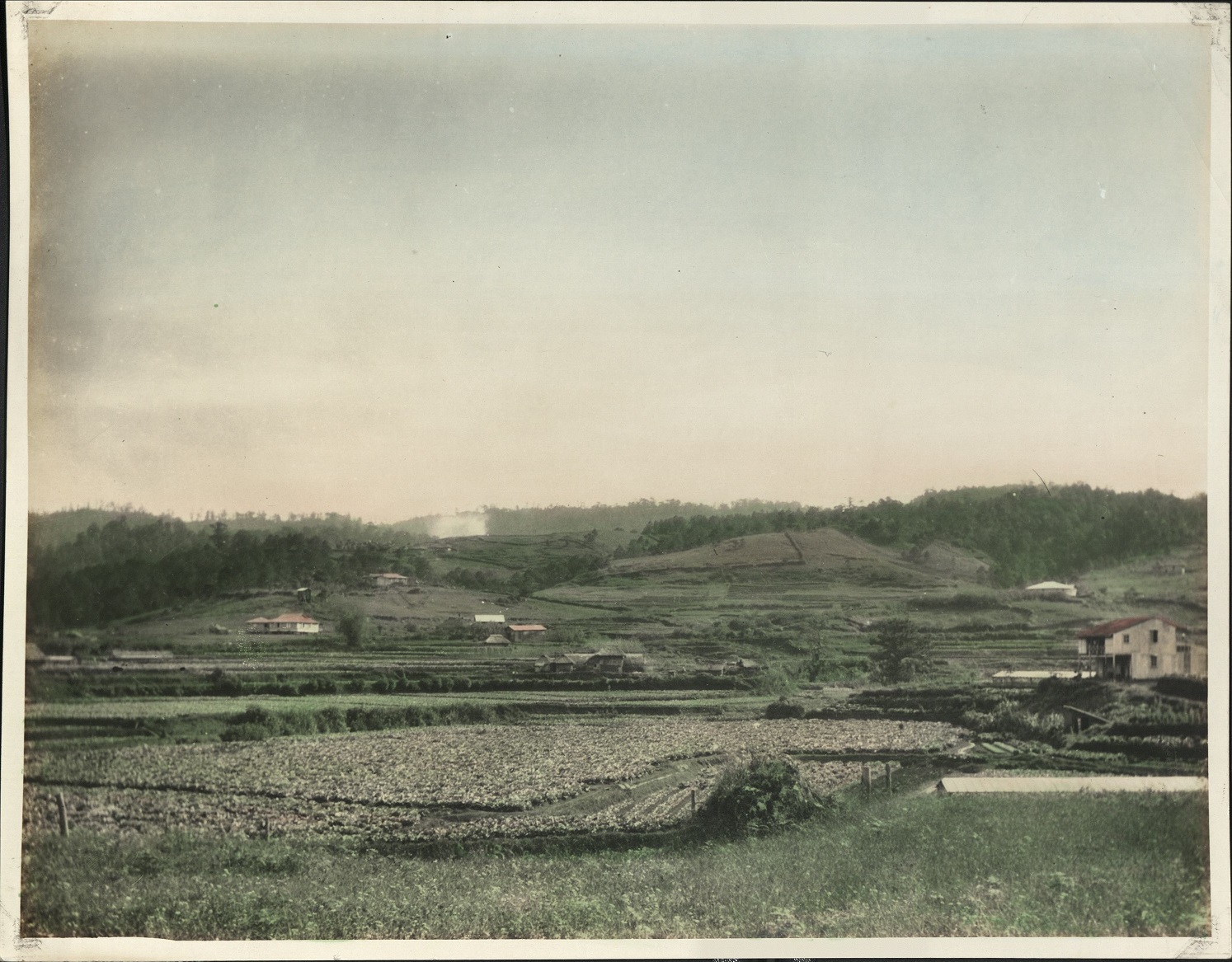 [Untitled – Farms and Western-style houses – Baguio?].