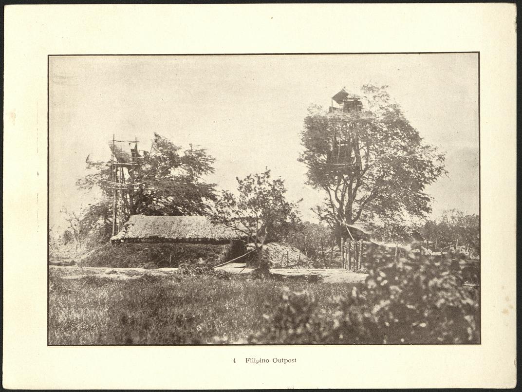 4. Filipino outpost.