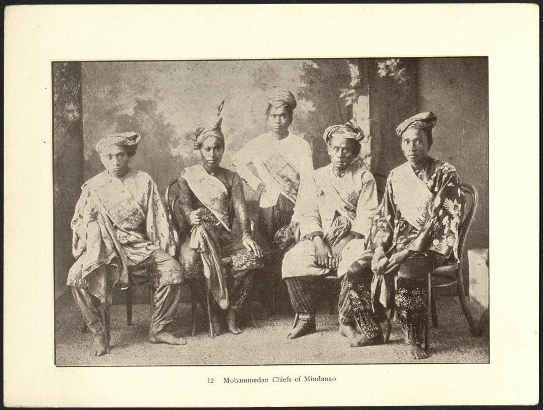 12. Mohammedan chiefs of Mindanao.