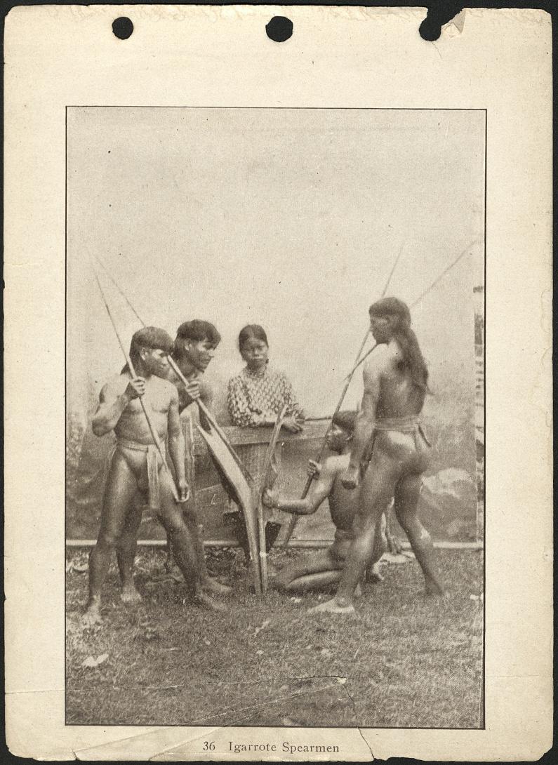 36. Igarrote [Igorot] spearmen.