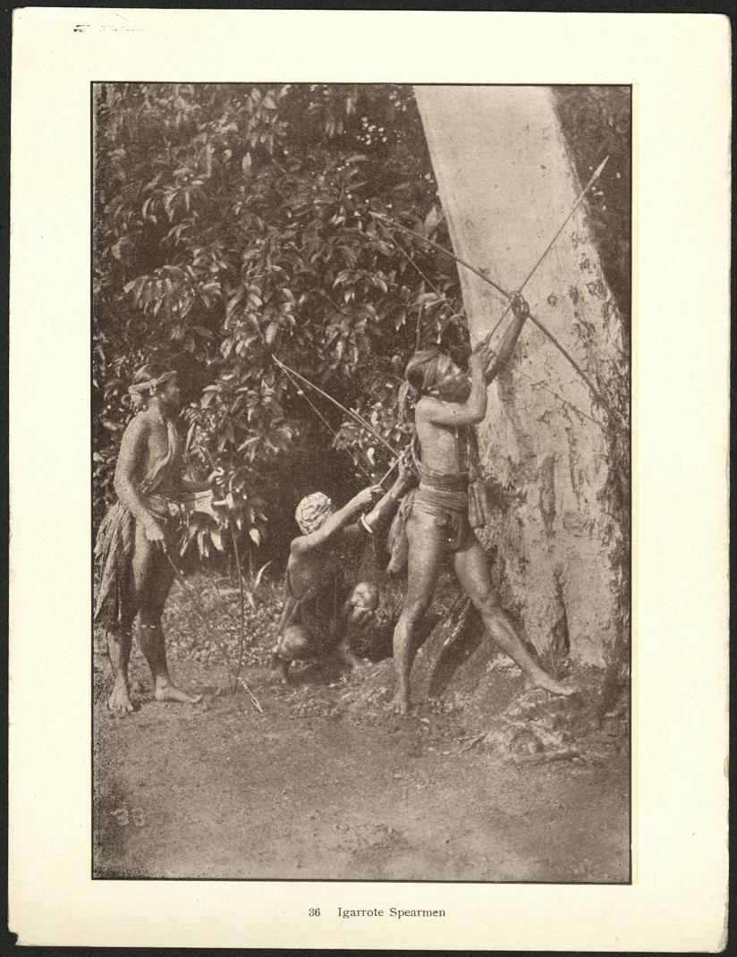 36. Igarrote [Igorot] spearmen [bowmen].