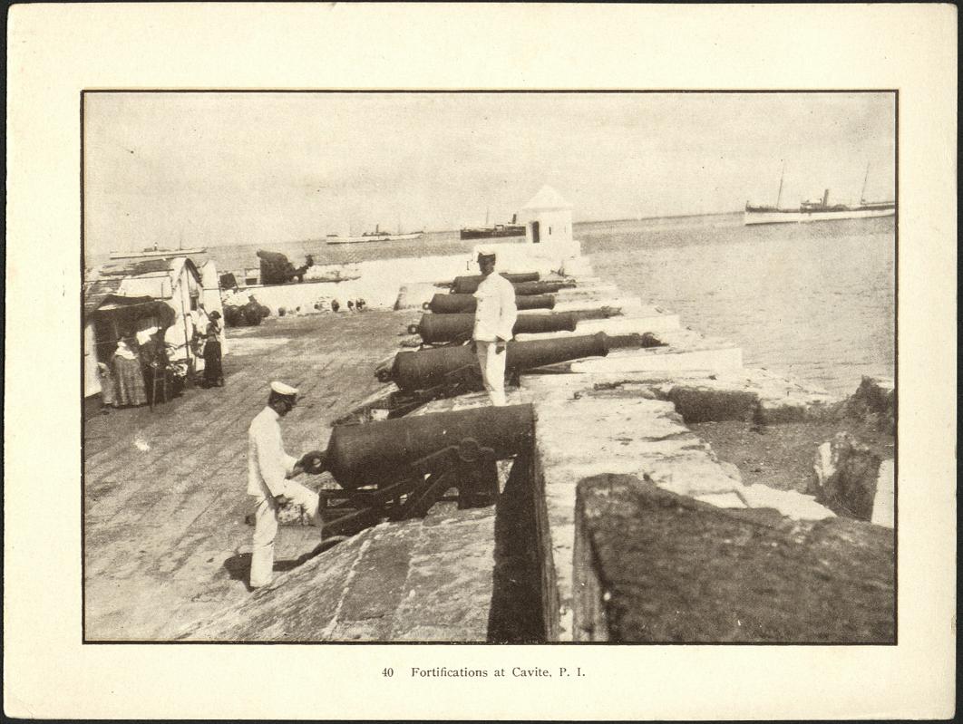 40. Fortifications at Cavite, P. I.