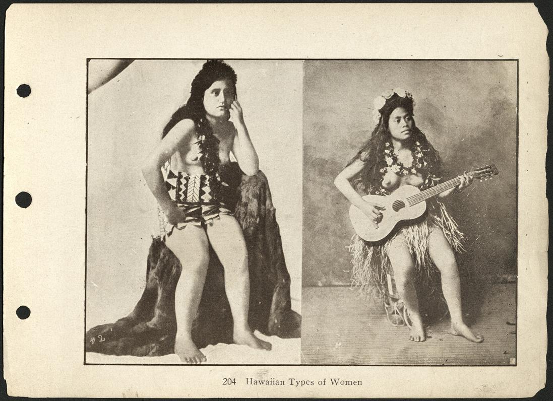 Hawaiian types of women.