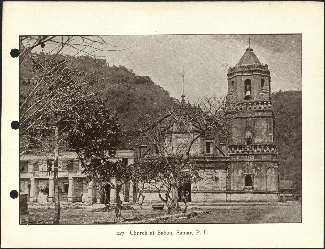 227. Church at Babon [Bobon], Samar, P. I.