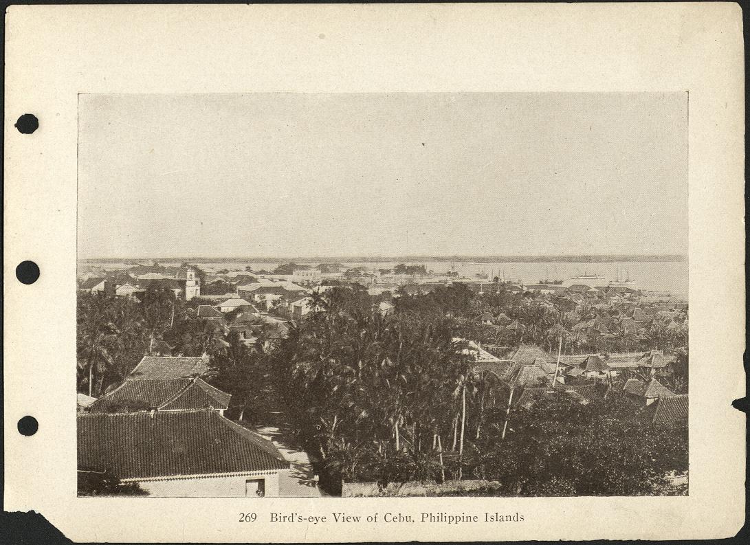 269. Bird’s-eye view of Cebu, Philippine Islands.