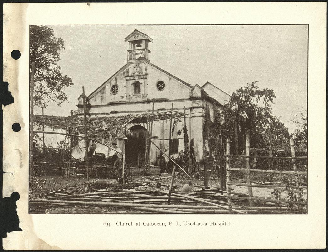 294. Church at Caloocan, P. I., used as a hospital.