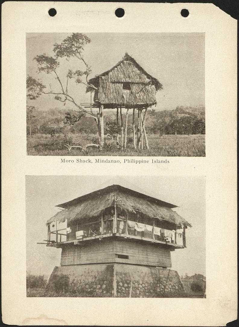Moro Shack, Mindanao, Philippine Islands