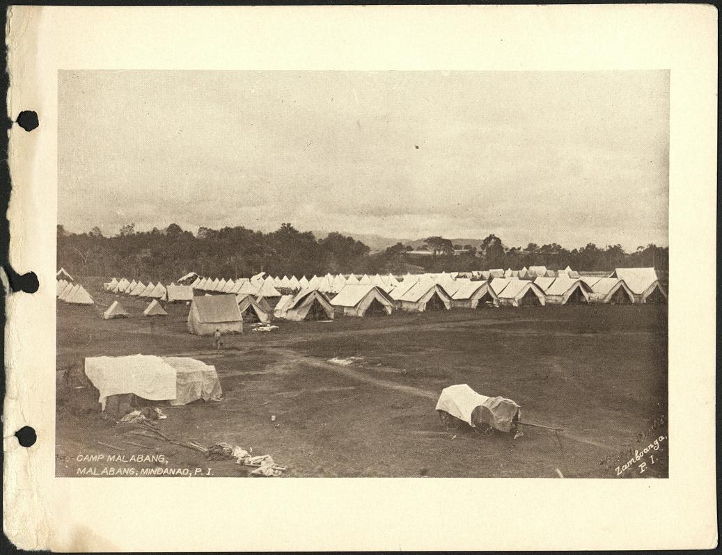 Camp Malabang, Malabang, Mindanao, P. I.