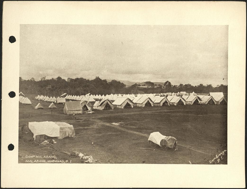 Camp Malabang, Malabang, Mindanao, P. I.