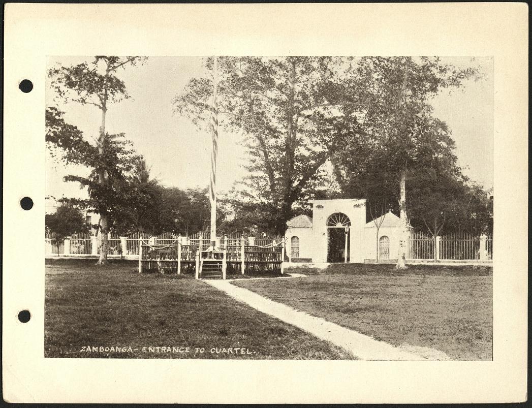 Zamboanga – Entrance to Cuartel.