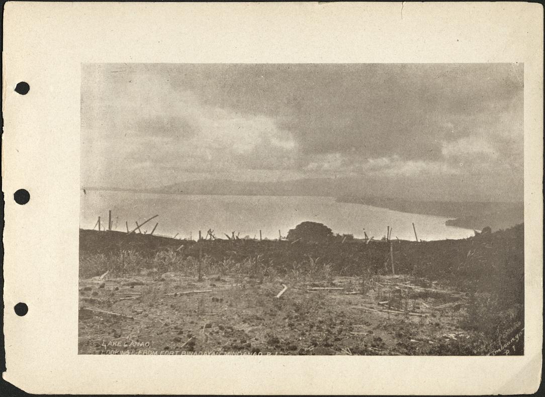 Lake Lanao, looking from Fort Binadayan, Mindanao, P. I.
