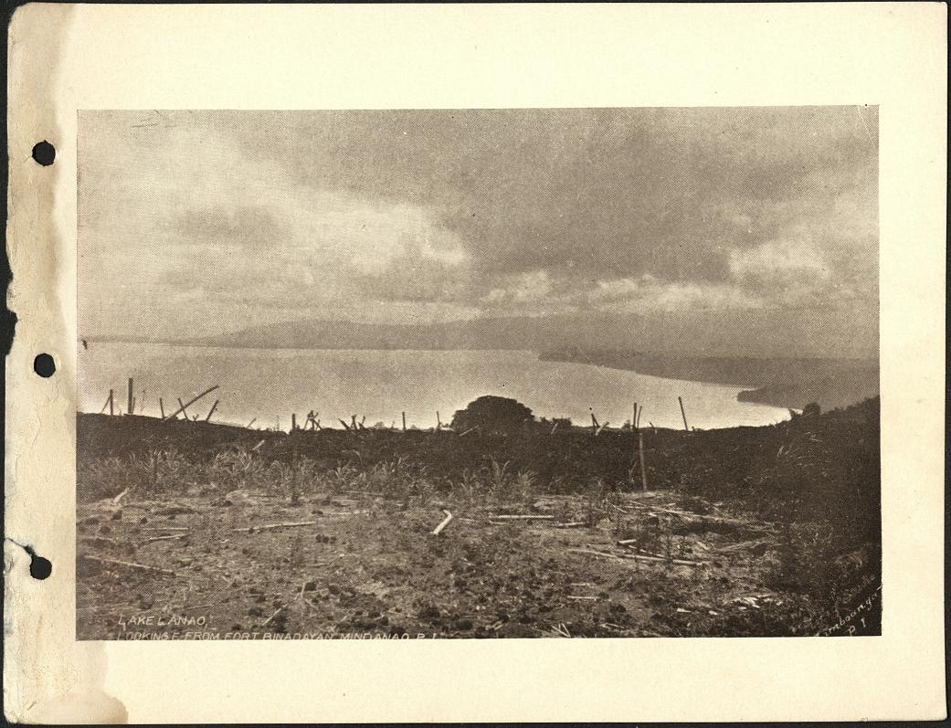 Lake Lanao, looking from Fort Binadayan, Mindanao, P. I.