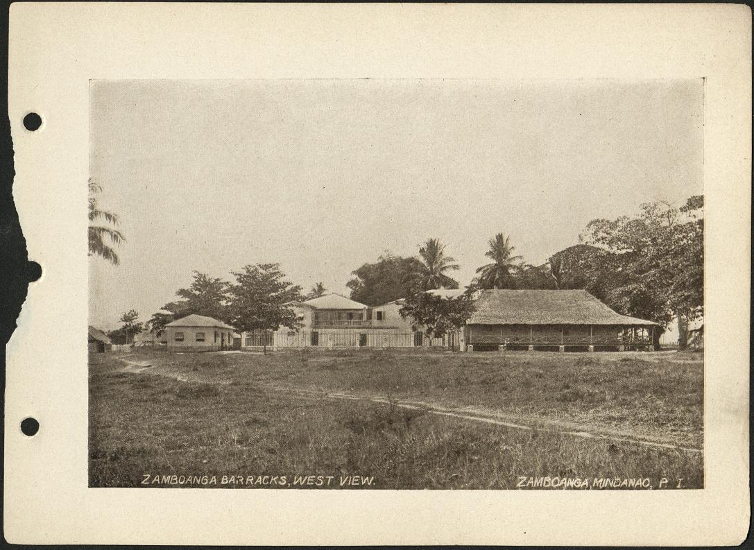 Zamboanga Barracks, west view. (Zamboanga, Mindanao, P. I.)