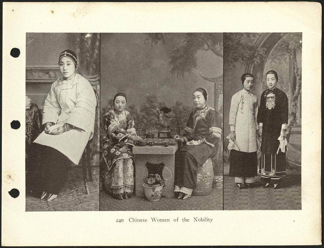 240. Chinese women of the nobility.