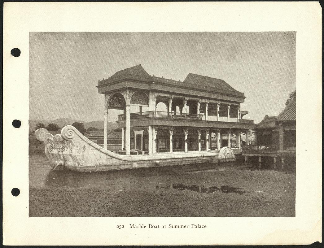 252. Marble Boat at Summer Palace.