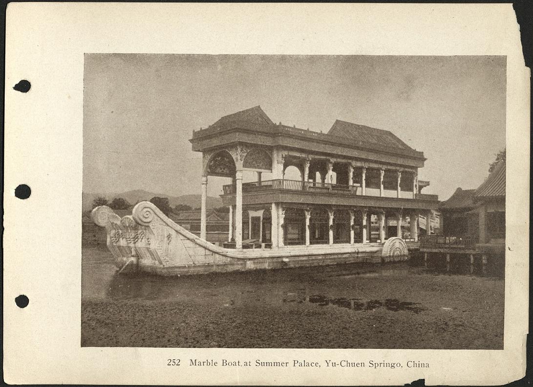 252. Marble Boat at Summer Palace, Yu-Chuen Springo, China.