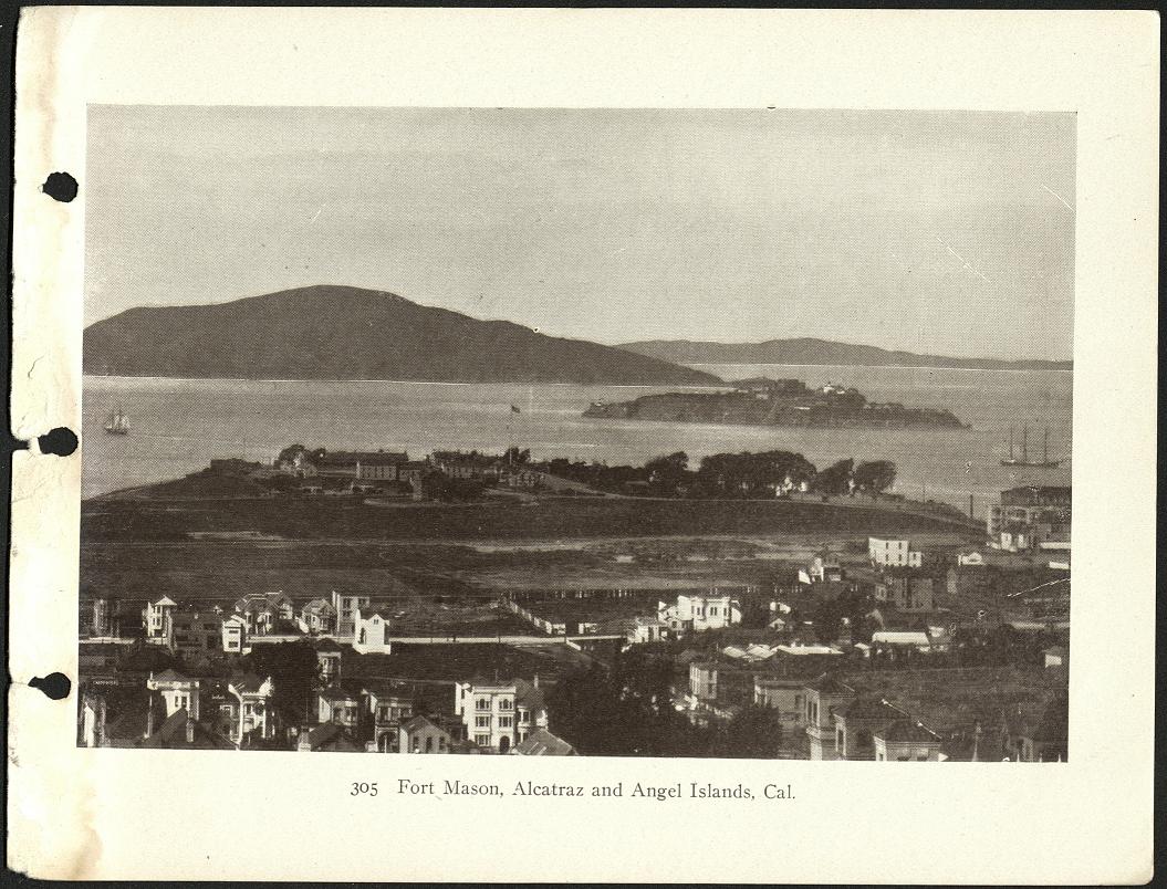 305. Fort Mason, Alcatraz and Angel Islands, Cal.