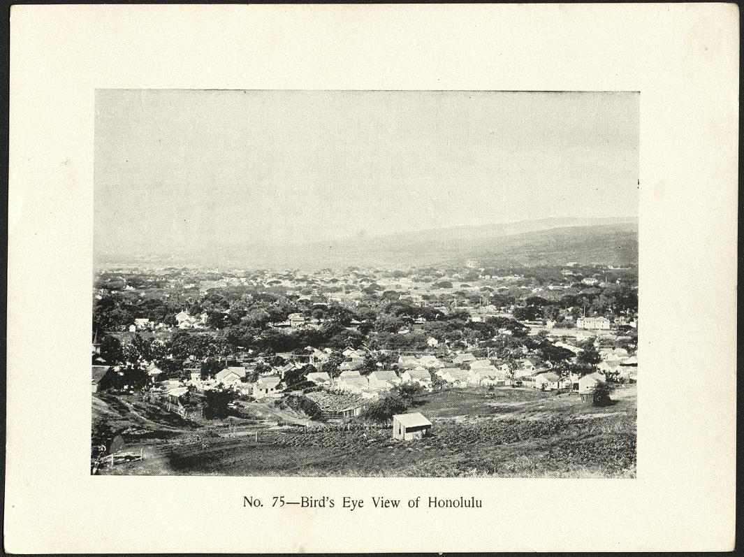 No. 75 – Bird’s eye view of Honolulu.