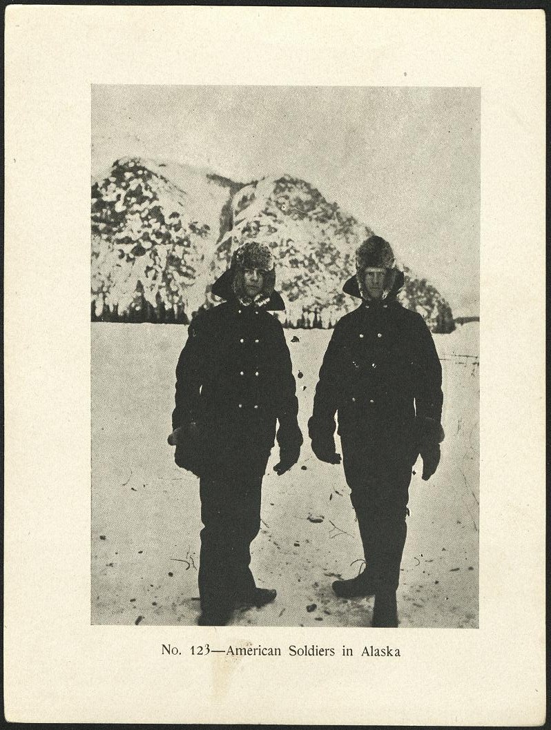 No. 123 – American soldiers in Alaska.