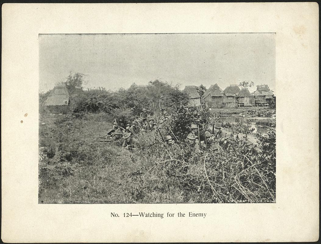 Infantry Drill of Third U.S. Cavalry, Philippine Islands.