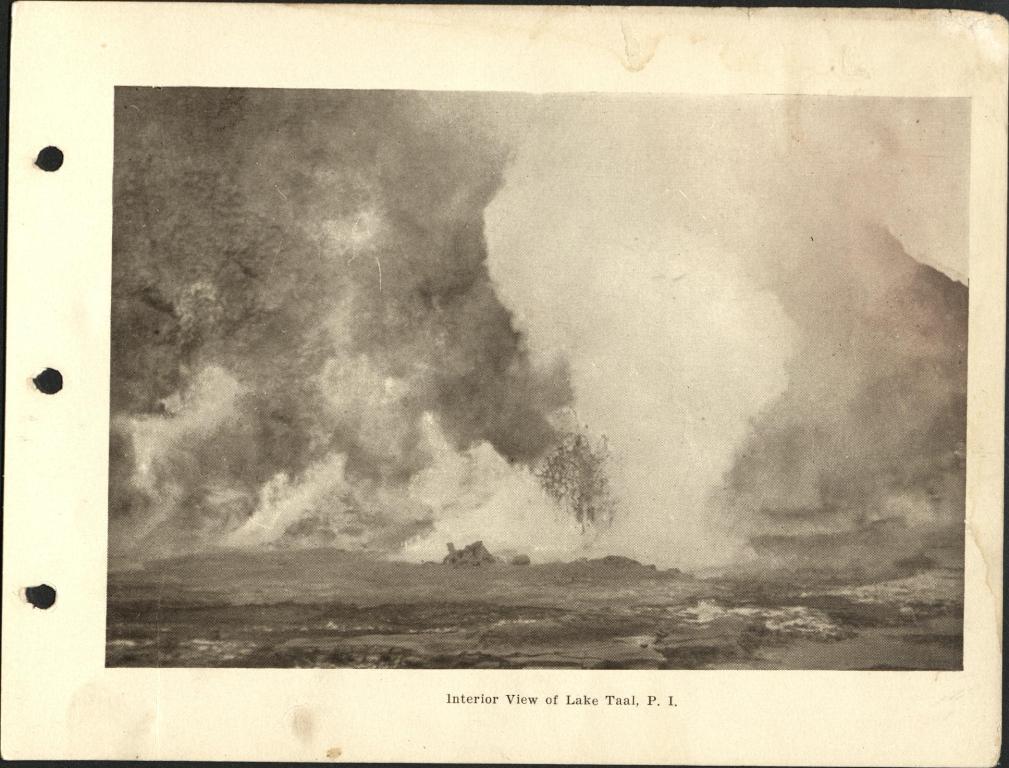 Interior view of Lake Taal, P. I.