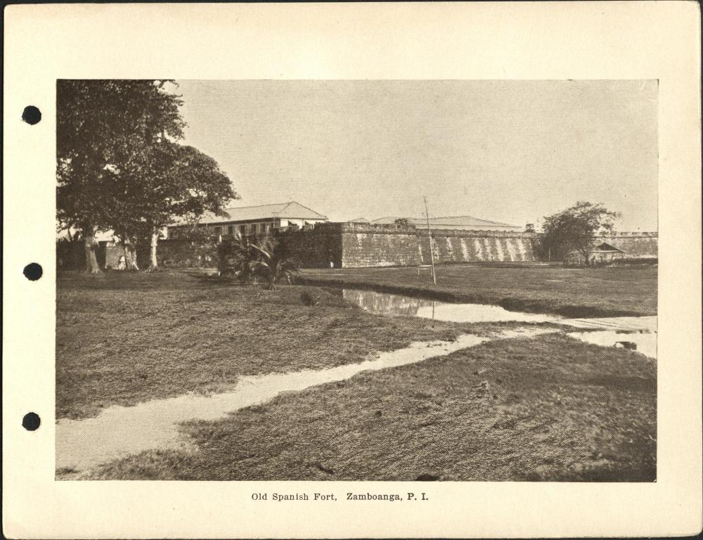 Old Spanish fort [Fort Pilar], Zamboanga, P. I.