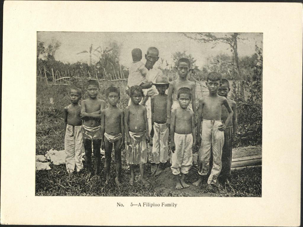 No. 5 – A Filipino family.