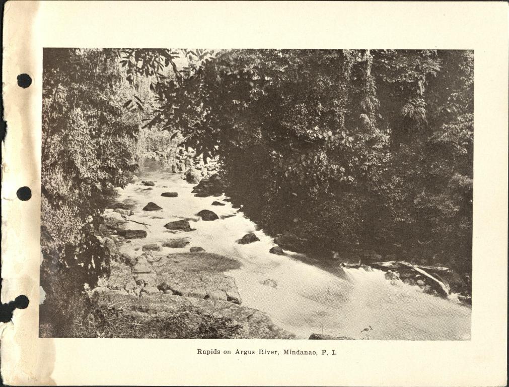 Rapids on the Argus [Agus] River, Mindanao, P. I.