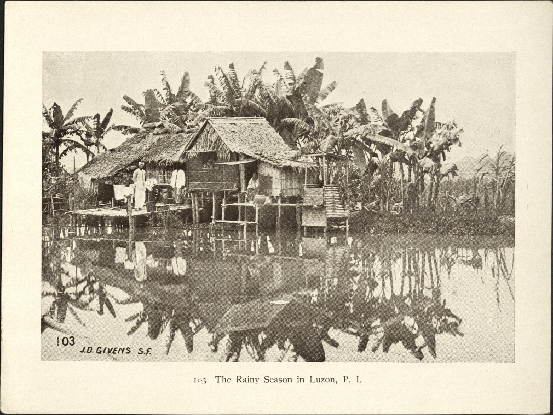 103. The rainy season in Luzon, P. I.