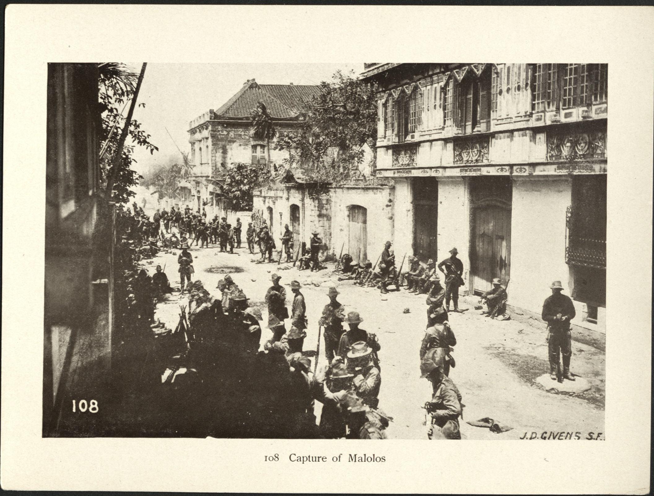 108. Capture of Malolos.