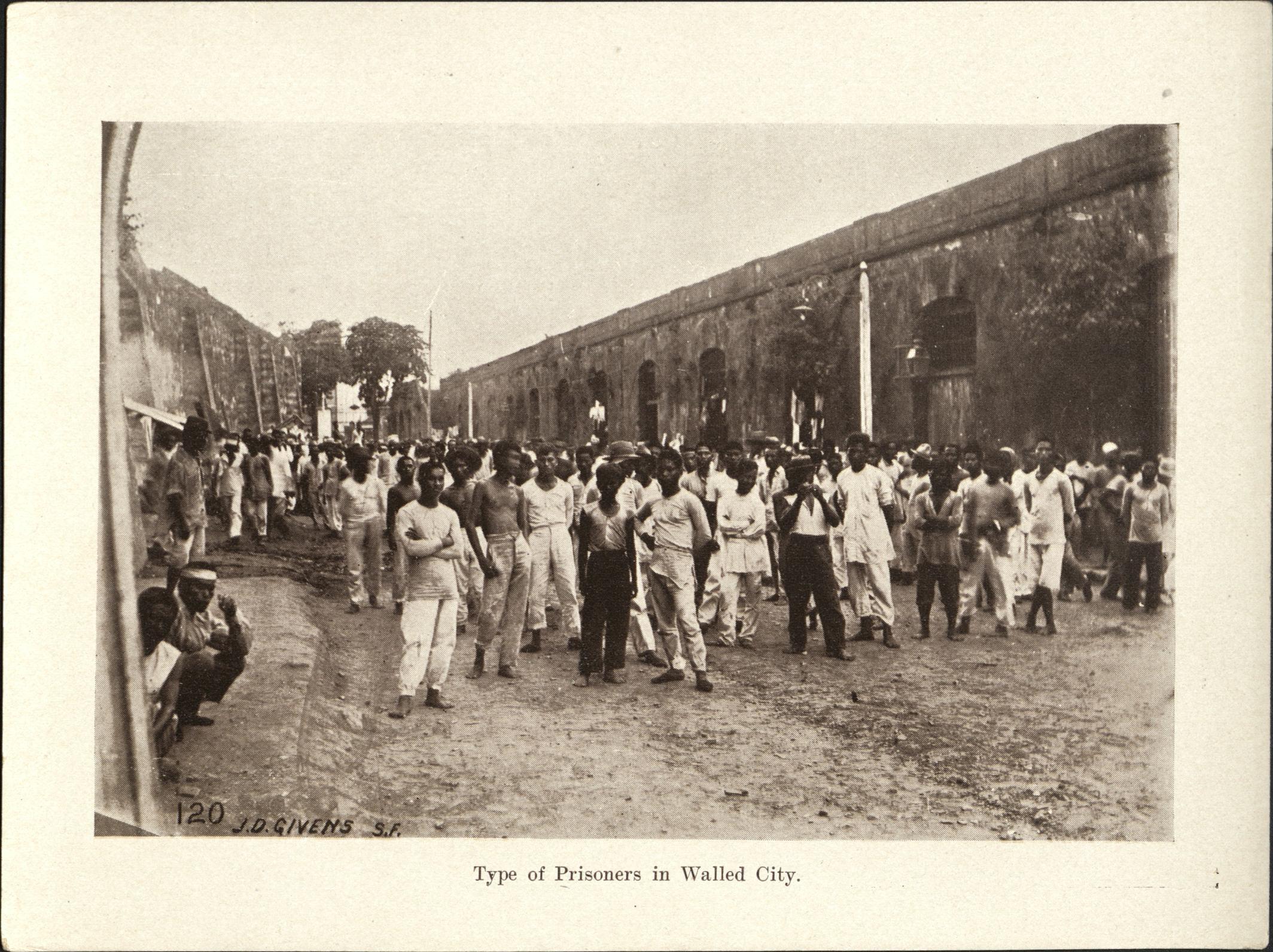 120. Type of prisoners in Walled City.