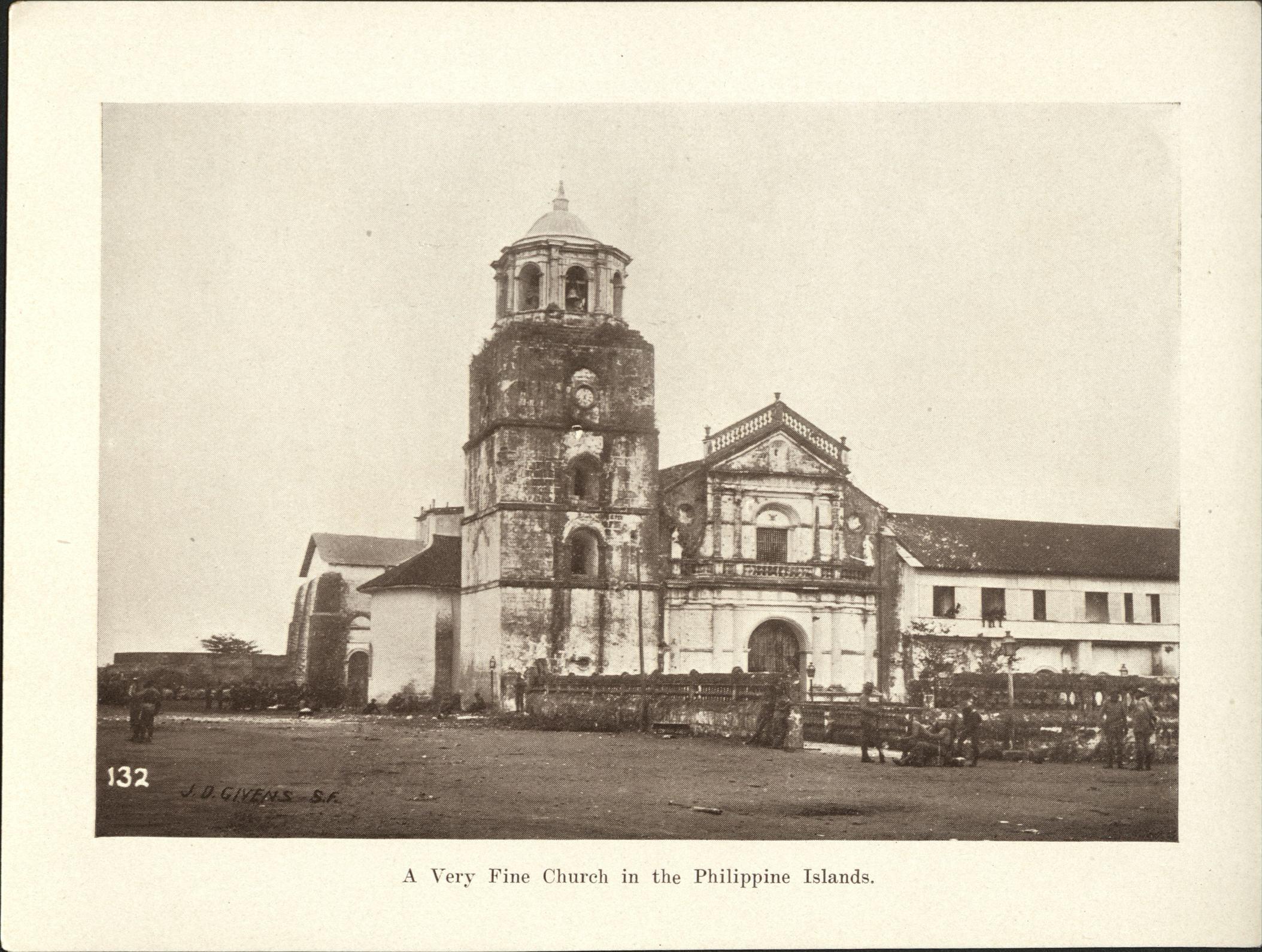 132. A very fine church in the Philippine Islands [Pasig Church].