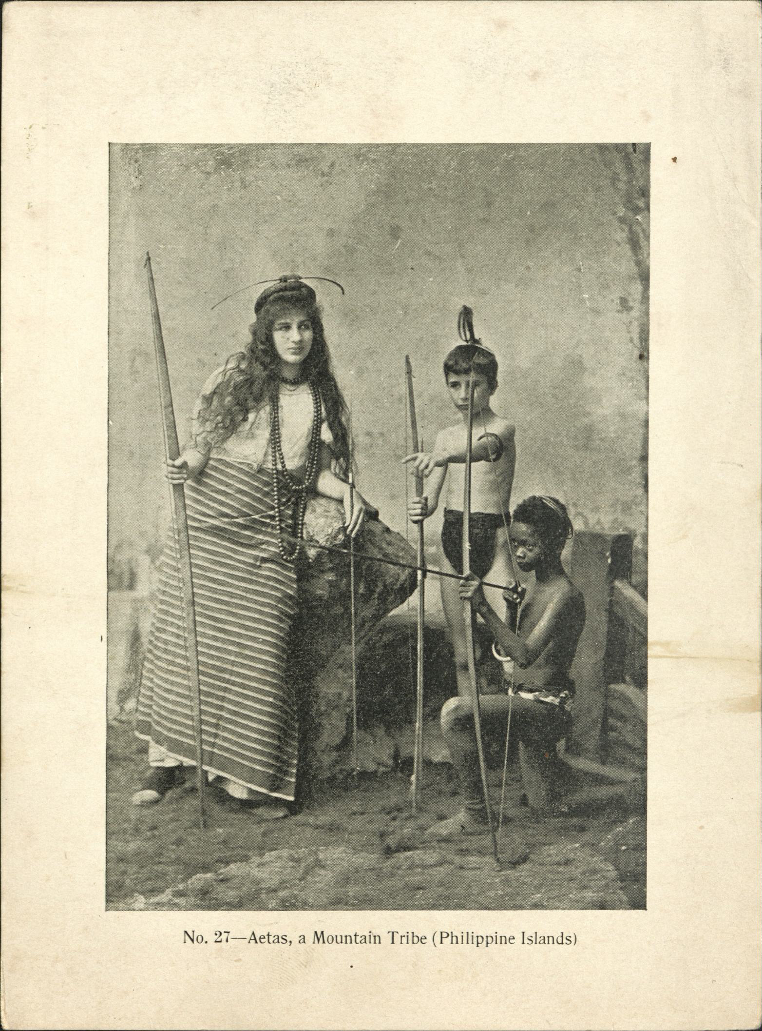 No. 27 – Aetas, a mountain tribe (Philippine Islands).
