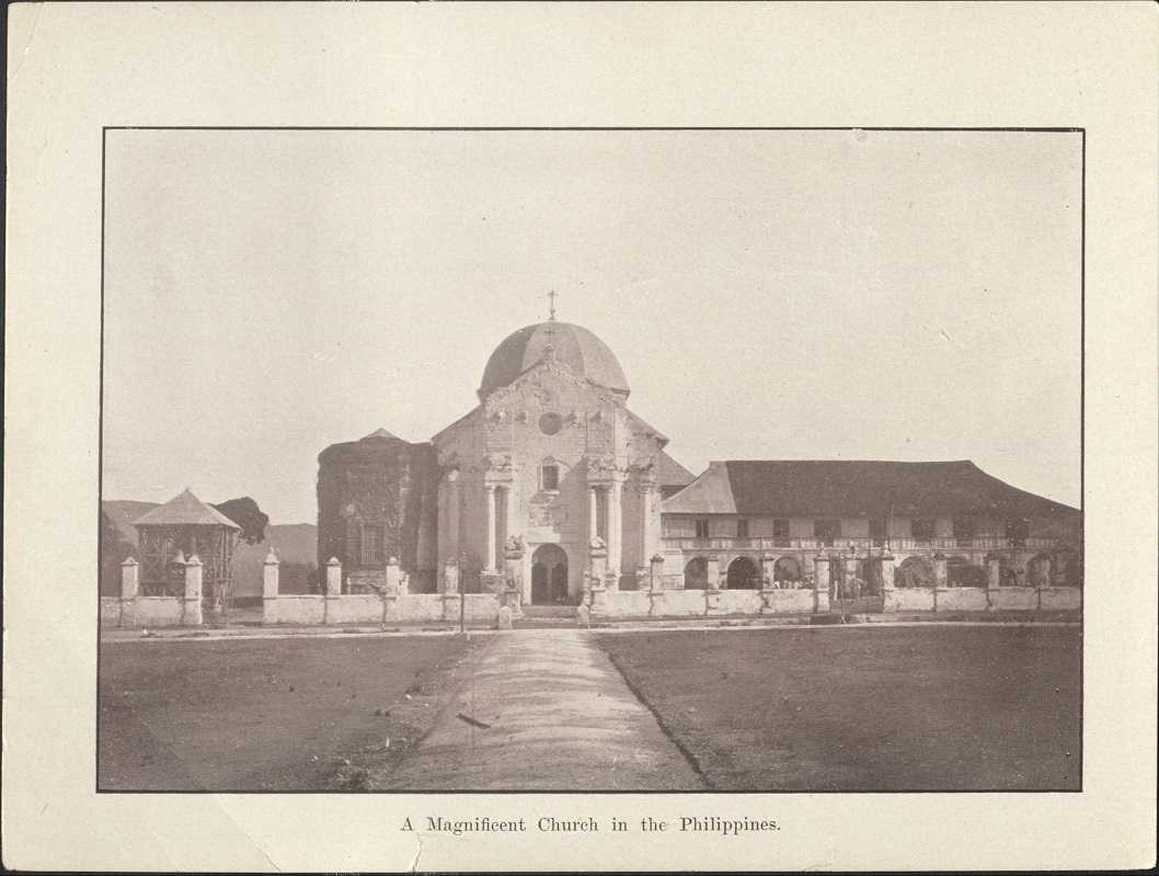 A magnificent church in the Philippines [Batangas].