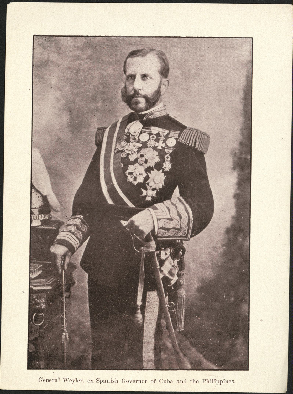 General Weyler, ex-Spanish Governor of Cuba and the Philippines.