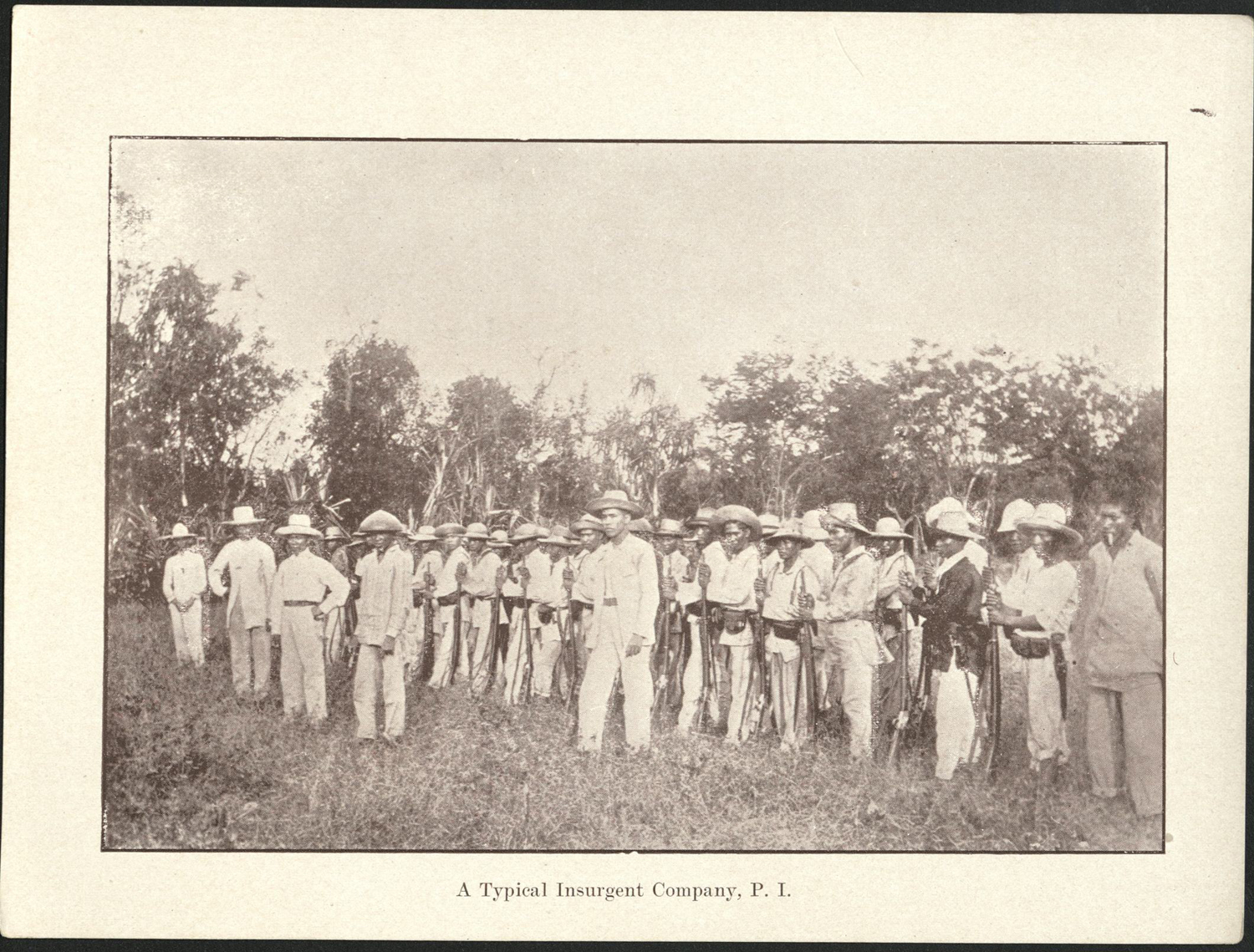 A typical insurgent company, P. I.