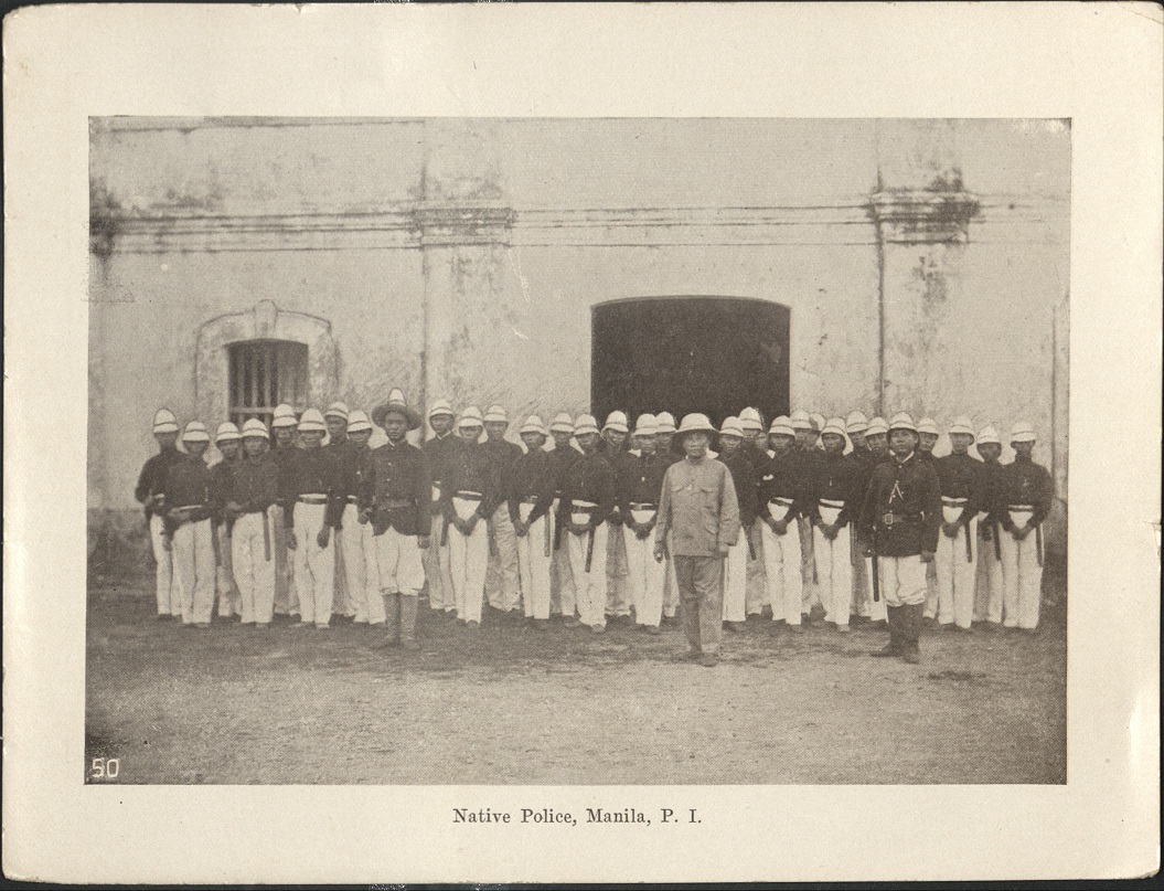 50. Native police, Manila, P. I.